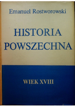 Historia powszechna wiek XVIII