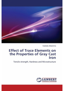 Effect of Trace Elements on the Properties of Gray Cast Iron