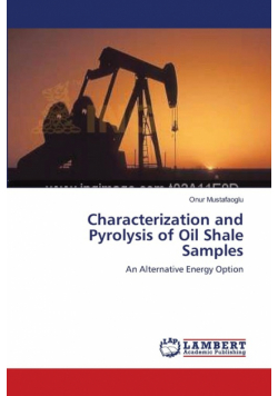 Characterization and Pyrolysis of Oil Shale Samples
