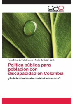 Política pública para población con discapacidad en Colombia