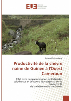 Productivité de la chèvre naine de guinée à l'ouest cameroun