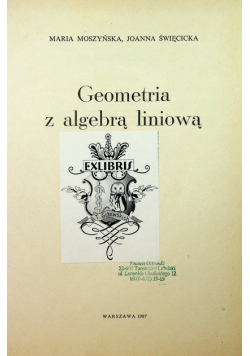 Geometria z algebrą liniową
