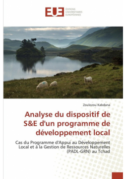 Analyse du dispositif de S E dun programme de développement local
