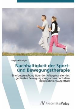 Nachhaltigkeit der Sport- und Bewegungstherapie