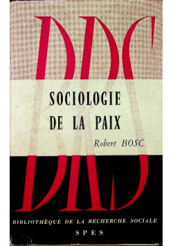 Sociologie de la paix