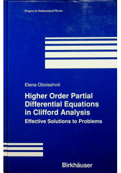 Higher Order Partial Differential Equations in Clifford Analysis