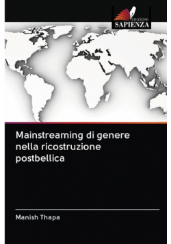 Mainstreaming di genere nella ricostruzione postbellica