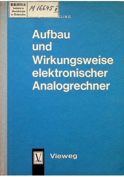 Aufbau und wirkungsweise elektronischer analogrechner