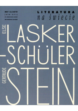 Literatura na świecie 1 - 2 / 2019