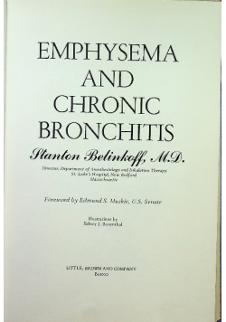 Emphysema and chronic bronchitis
