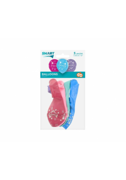 Balony Koty różne kolory 30cm 5szt