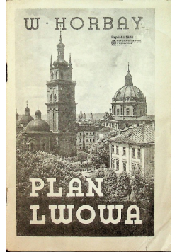 Plan Lwowa Reprint z 1938 r