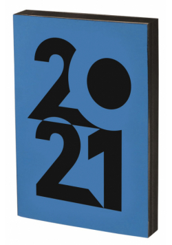 Kalendarz 2021 ART A5 DNS niebieski