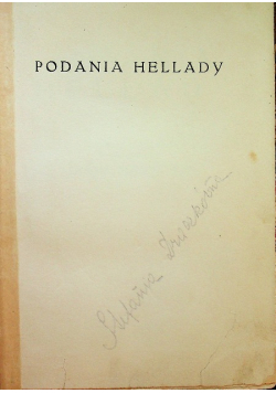 Podania Hellady 1916r.