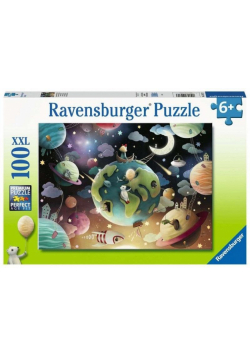Puzzle XXL 100 Kosmiczny plac zabaw