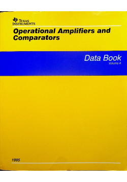 Operational Amplifiers and Comparators volume a