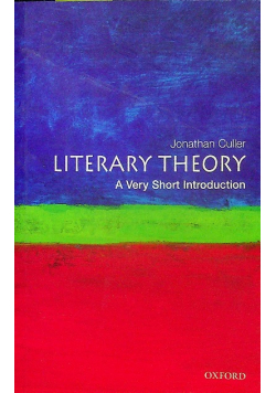 Literary theory A very short introduction
