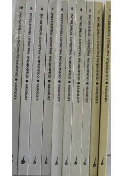 Encyklopedia lotnictwa wojskowego tom 1 do 10