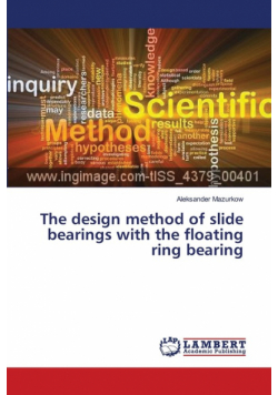 The design method of slide bearings with the floating ring bearing