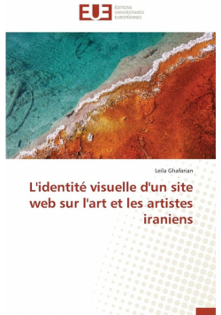 L'identité visuelle d'un site web sur l'art et les artistes iraniens