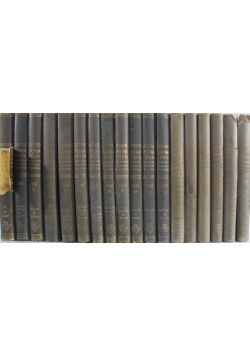 Wielka ilustrowana encyklopedia powszechna 1932 r 18 tomów