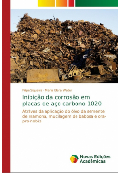 Inibição da corrosão em placas de aço carbono 1020