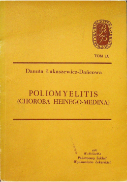 Poliomyelitis choroba heinego medina