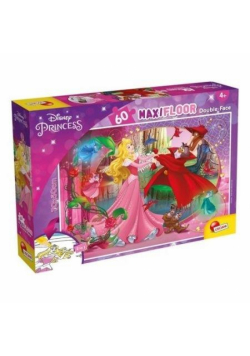 Puzzle dwustronne 60 el. Śpiąca Królewna