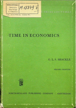 Time in Economics