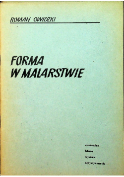 Forma w malarstwie
