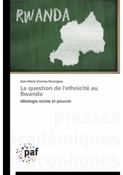La question de l'ethnicité au rwanda