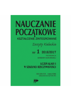 Nauczanie Początkowe. Kszt. zint. nr.1 2016/2017