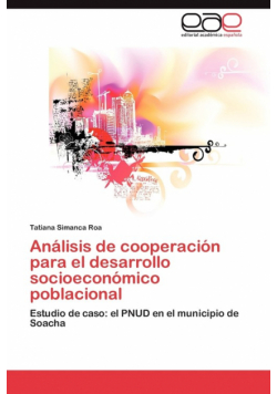 Análisis de cooperación para el desarrollo socioeconómico poblacional
