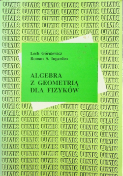 Algebra z geometrią dla fizyków
