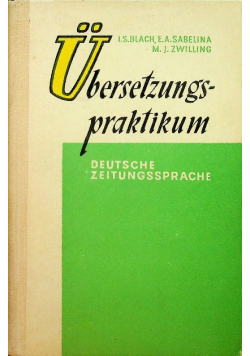 Uberserzungspraktikum