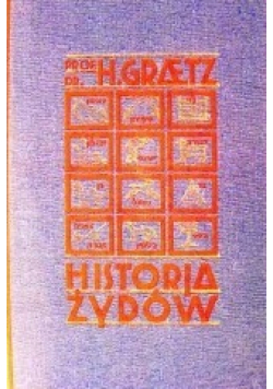 Historia Żydów tom 7 reprint z 1929 r