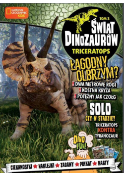 Świat Dinozaurów T.3 Triceratops