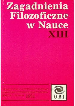 Zagadnienia filozoficzne w Nauce XIII