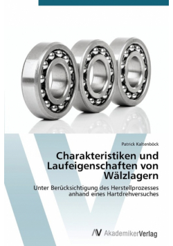 Charakteristiken und Laufeigenschaften von Wälzlagern