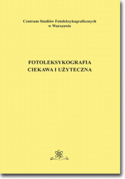 Fotoleksykografia ciekawa i użyteczna