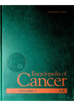 Encyclopedia of Cancer tom I