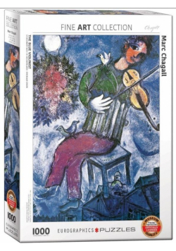 Puzzle 1000 Niebieski wiolonczelista, Marc chagall