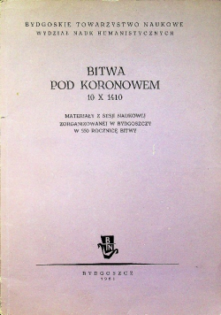Bitwa pod Koronowem 10 X 1410