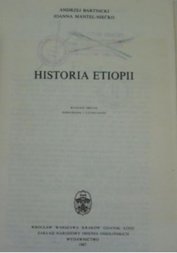 Historia Etiopii