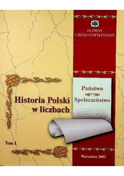 Historia Polski w liczbach Tom I
