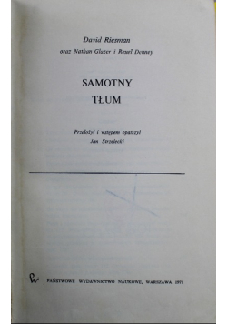 Samotny tłum