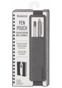 Bookaroo Pen Pouch - uchwyt na długopis grafitowy