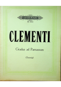 Clemens - Gradus ad Parnassum