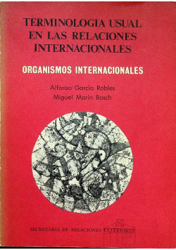 Terminologia usual en las relaciones internacionales