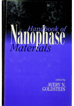 Handbook of nanophase Materials